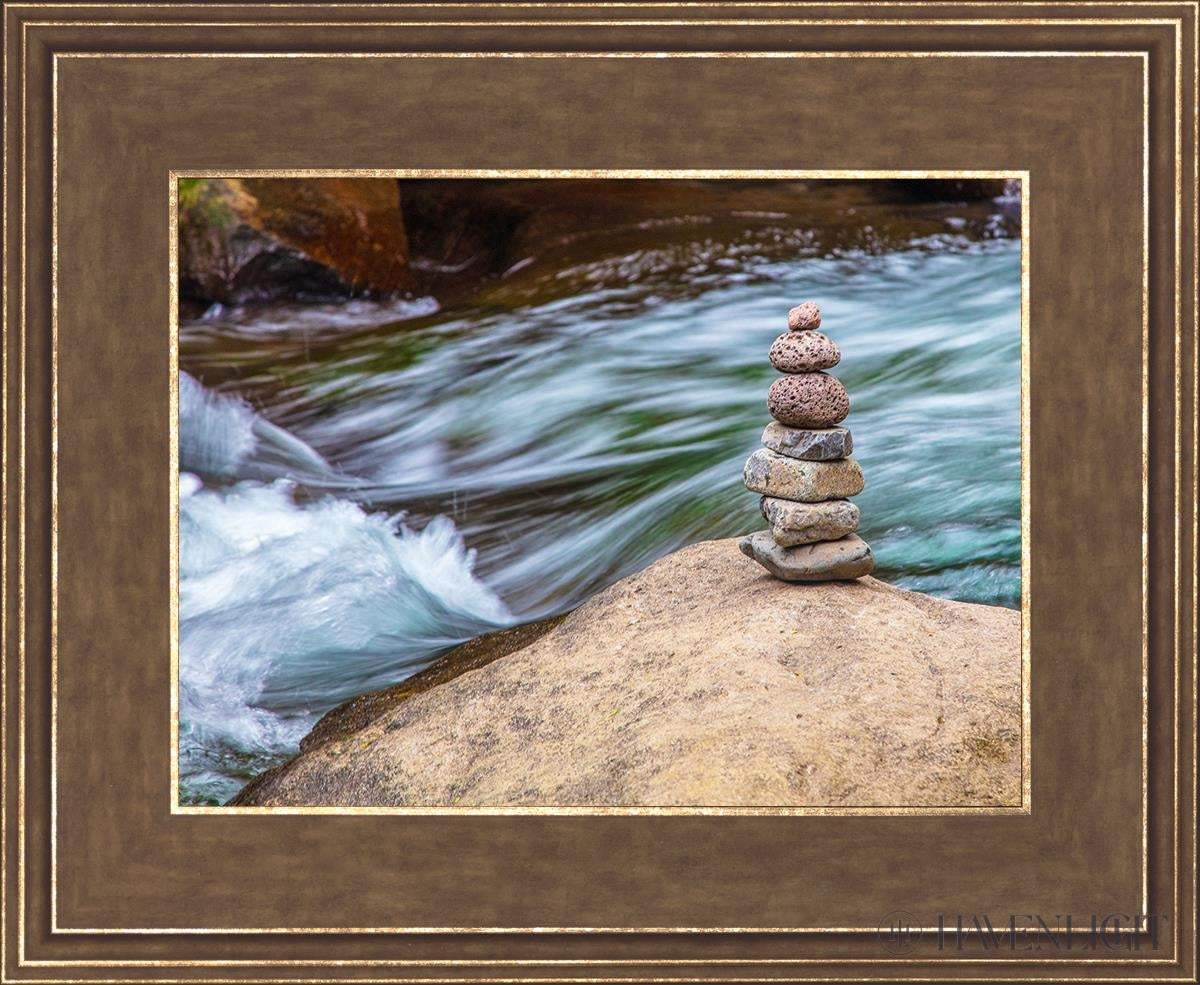 Cairn Meditation Stones - Natural Balancing Stones for Mindfulness, Stress Relief & Yoga - Perfect for Home, Office & Outdoor Meditation Practice
