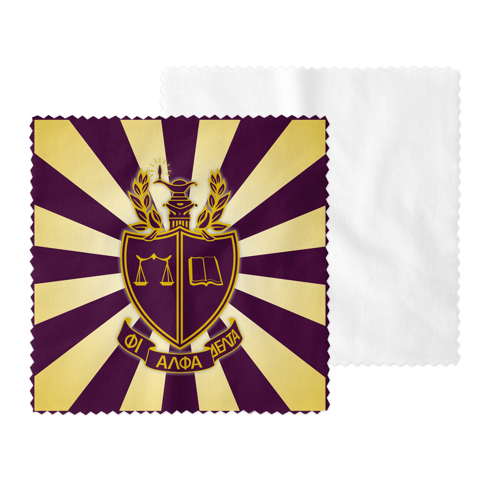 Phi Alpha Delta Eyeglass Cleaner Spray & Premium Microfiber Cleaning Cloth Kit - Lens Cleaning Solution for Glasses, Sunglasses & Screens - Perfect for Students, Professionals & Daily Use