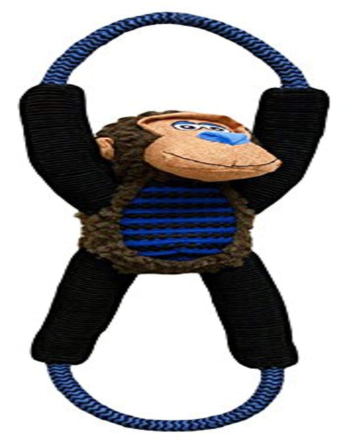 Hyper Pet Long Buddies Monkey Interactive Tug Dog Toy - Durable Chew Toy for Small & Large Dogs - Perfect for Fetch, Tug-of-War & Playtime Fun