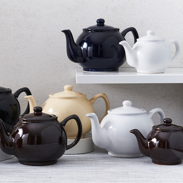 Price & Kensington Classic Porcelain Teapot - Elegant English Tea Set for Afternoon Tea, Gifts & Home Decor
