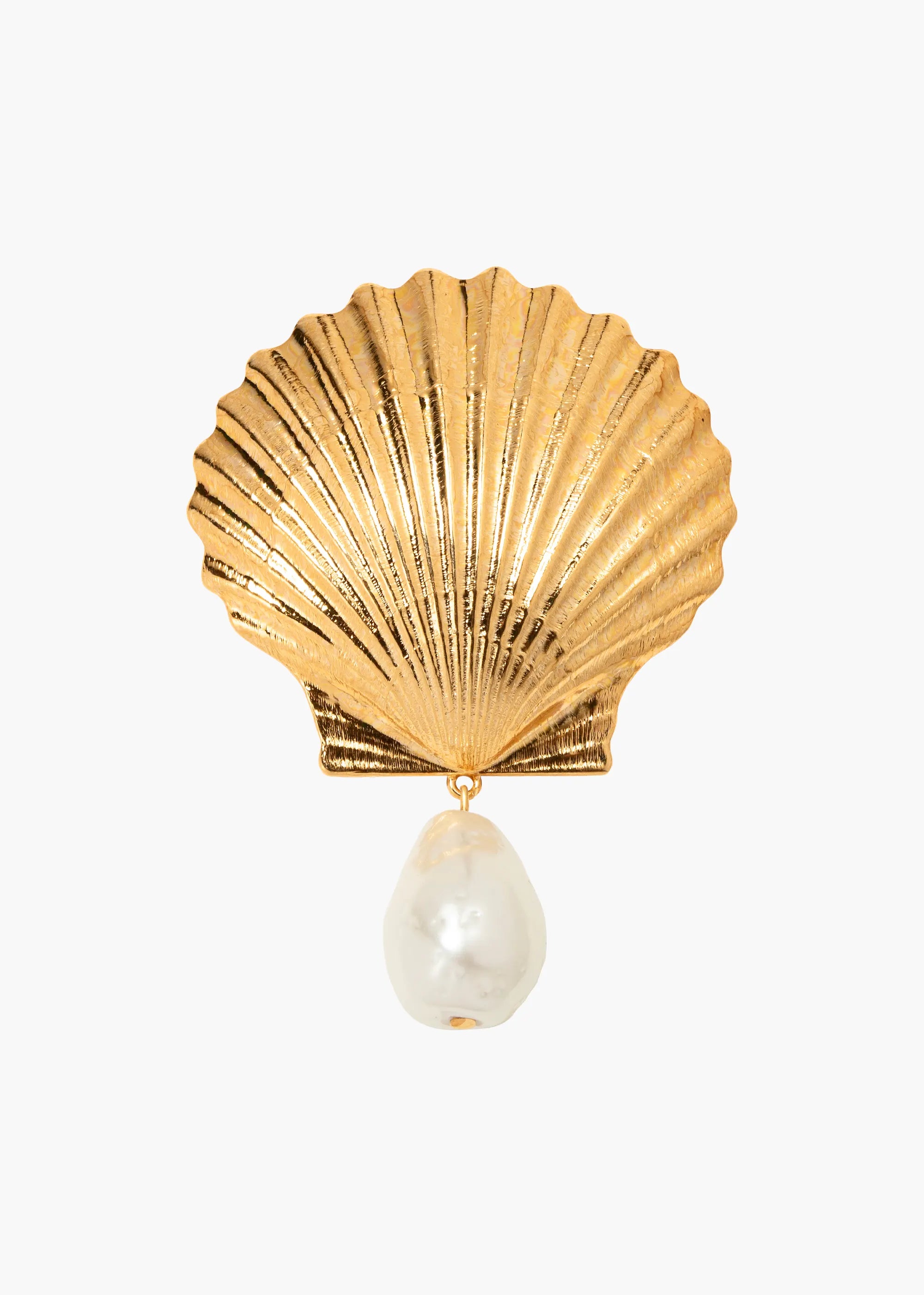 Maelyn Barrette Gold Hair Clip - Elegant Gold-Tone Barrettes for Women & Girls - Perfect for Weddings, Parties & Everyday Styling