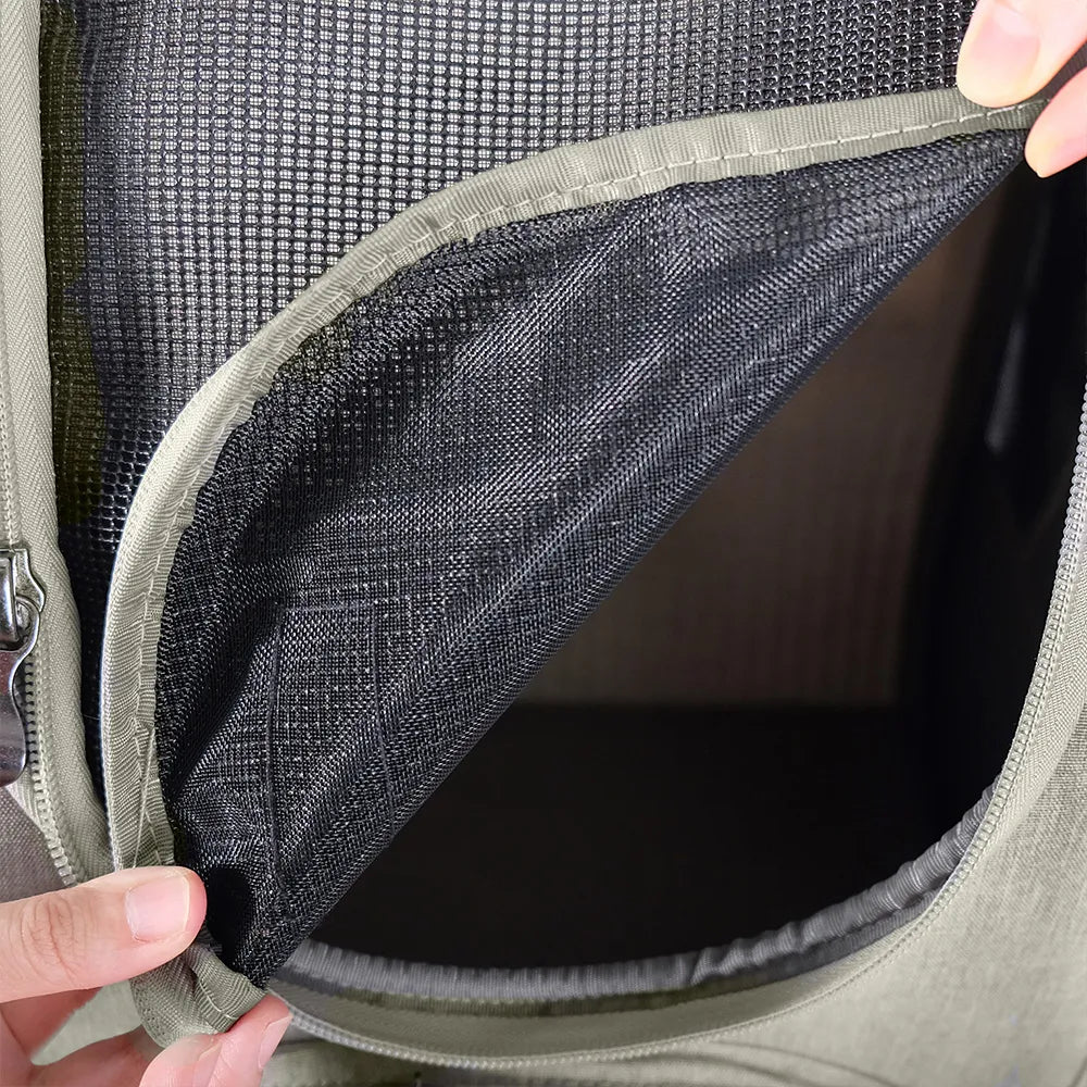 Adventure Cat & Small Dog Carrier Backpack - Lightweight Pet Travel Backpack for Hiking, Camping & Airplane Travel - Perfect for Outdoor Adventures with Your Furry Friend
