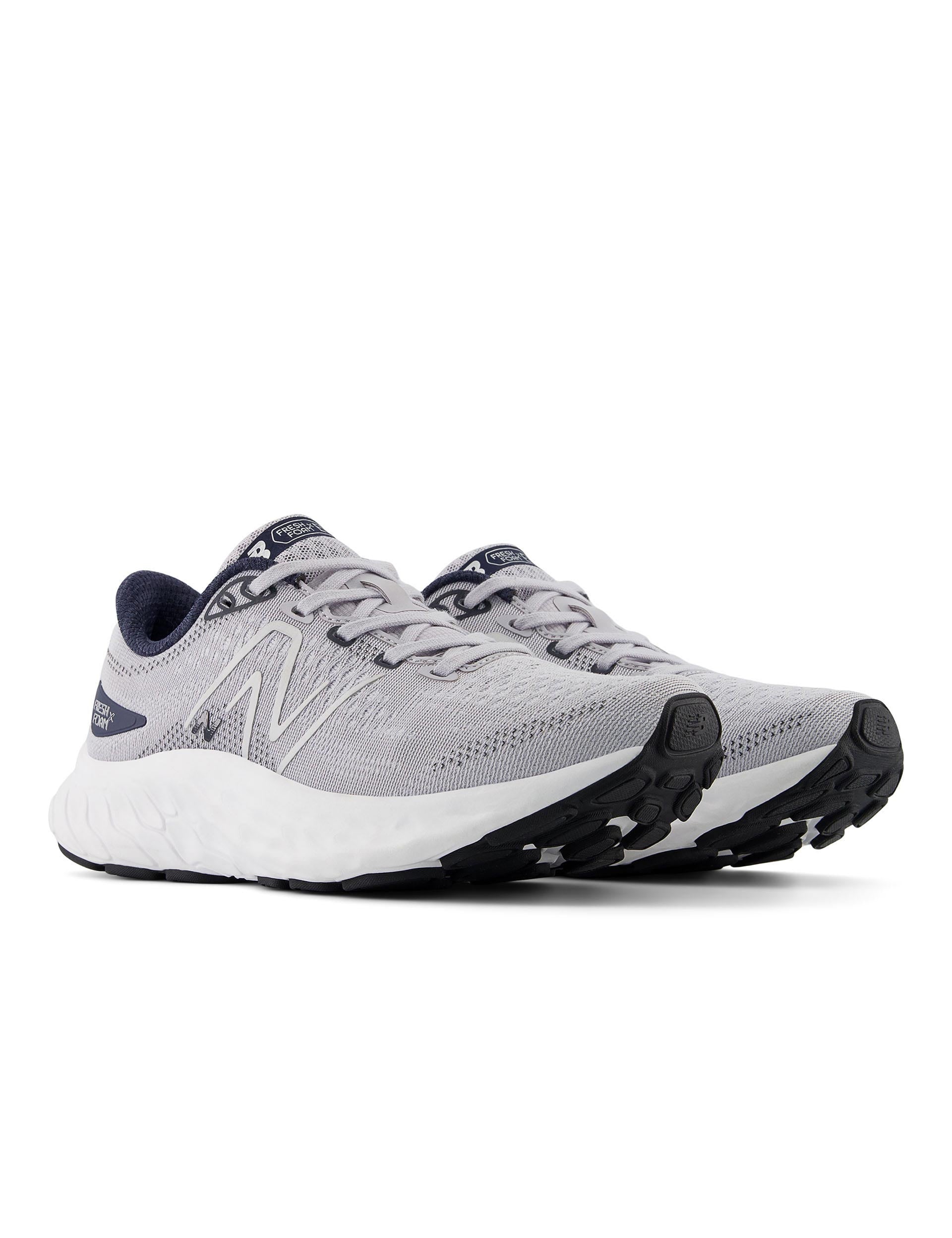 Fresh Foam X EVOZ ST Running Shoes for Men & Women - Lightweight Cushioned Sneakers in Pearl Grey | Perfect for Jogging, Gym Workouts & Daily Walking