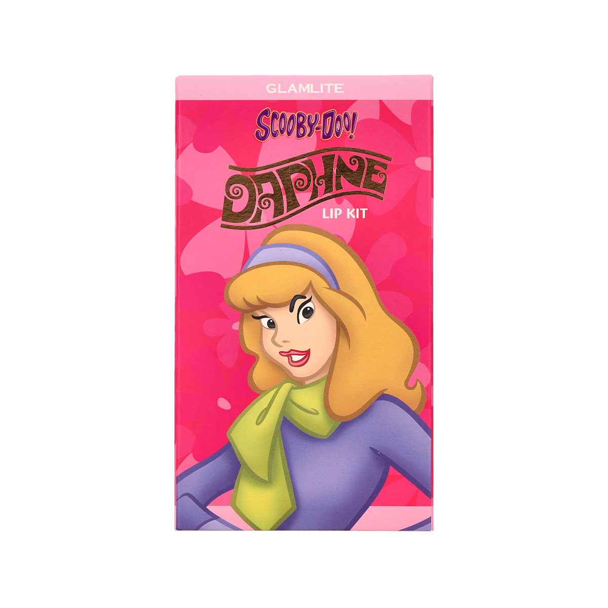 Scooby Doo x Glamlite Daphne Lip Kit - Velvet Matte Lipstick & Lip Liner Set, Long-Lasting Vegan Makeup for Cosplay, Halloween, and Cartoon Character Costume Looks