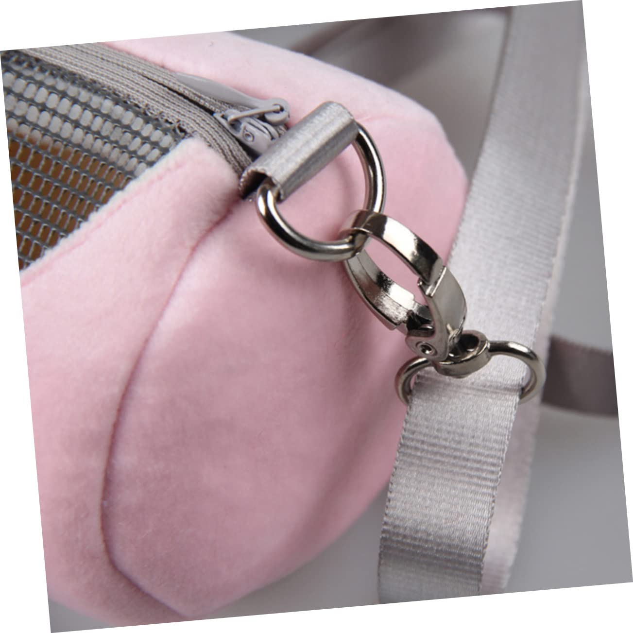 Angoily Portable Hamster Carrier Backpack - Adjustable Straps, Cylinder Design for Small Pets (Hamsters, Rats, Birds) - Perfect for Travel, Vet Visits & Outdoor Adventures