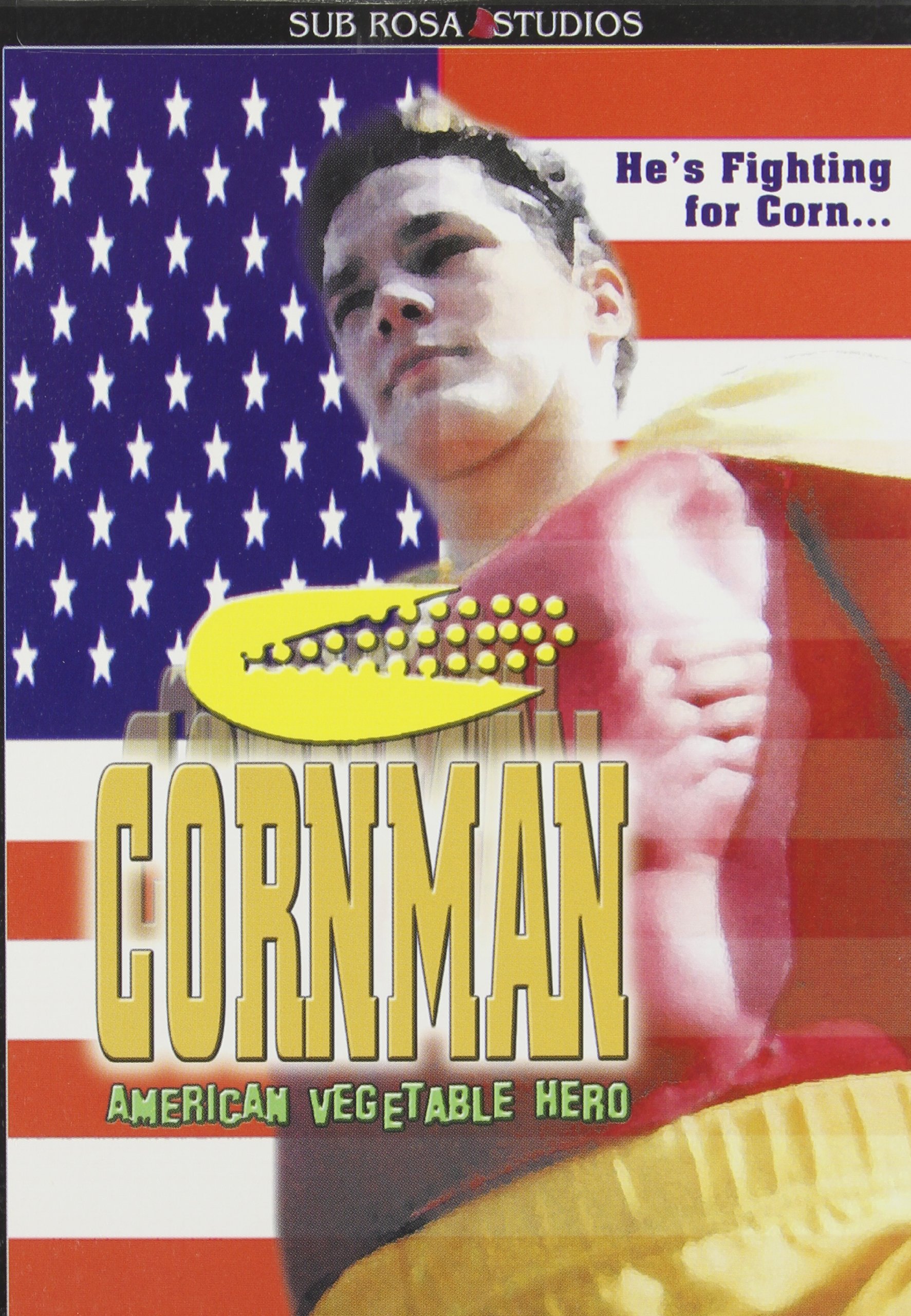 Cornman: American Vegetable Hero DVD - Action Comedy Movie for Family Movie Night & Superhero Fans