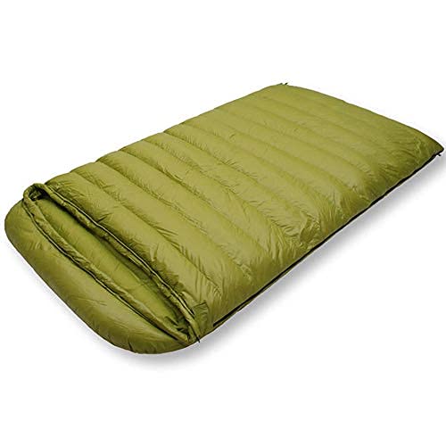 Ultra Lightweight 800g Goose Down Sleeping Bag for Adults - Double Sleeping Bag for Winter Camping & Hiking - Waterproof & Compact Outdoor Gear for Backpacking, Mountaineering & Extreme Cold Weather