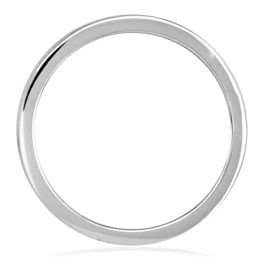 Sterling Silver 6mm Wide Men's Wedding Band with Bead Detail - Perfect for Engagement, Anniversary & Everyday Wear