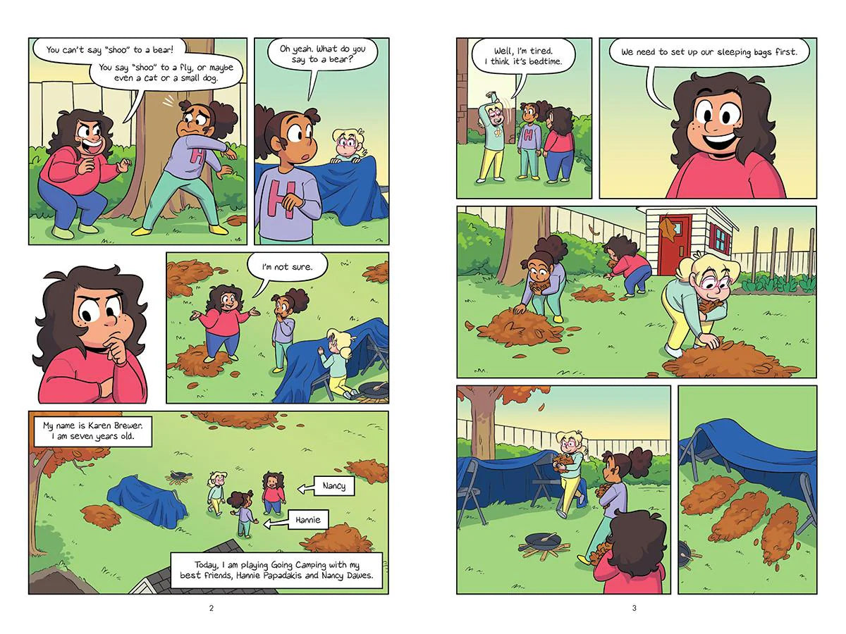 Karen's Sleepover - Baby-Sitters Little Sister Graphic Novel #8 Full Color Edition | Kids' Bedtime Reading & Sleepover Fun