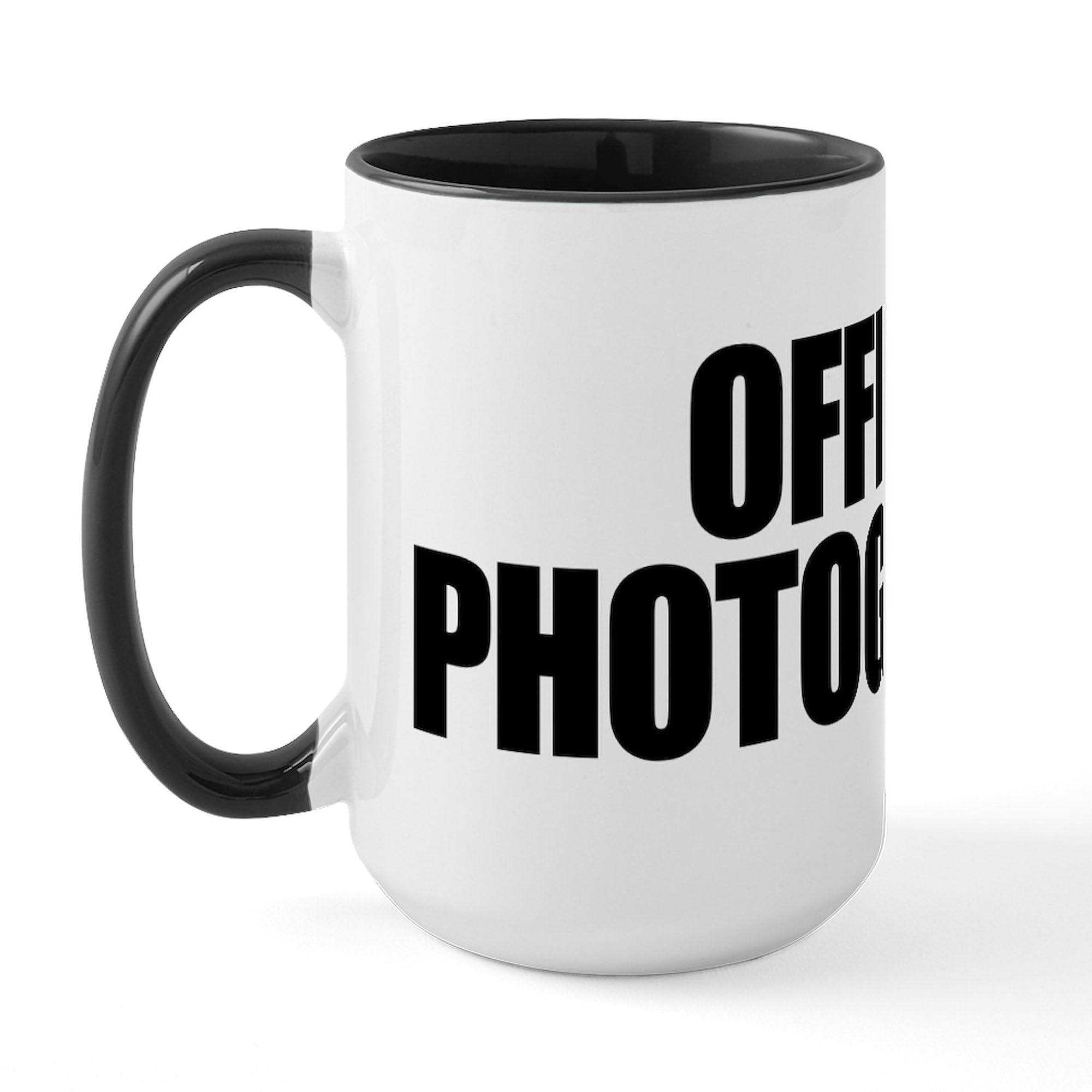 Photographer Gift - 15 oz (444 ml) Ceramic Coffee Mug with Custom Photo | Perfect for Office, Home & Gifts | CafePress Official