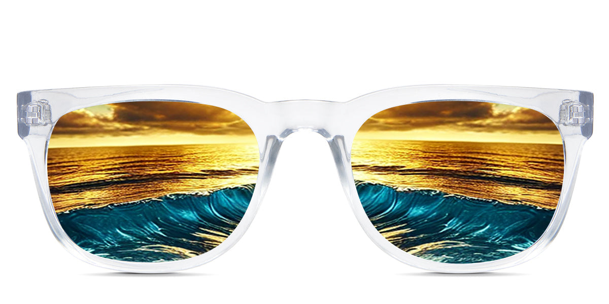 Men's Polarized Prescription Sunglasses - UV Protection & Anti-Glare for Driving, Fishing & Outdoor Activities