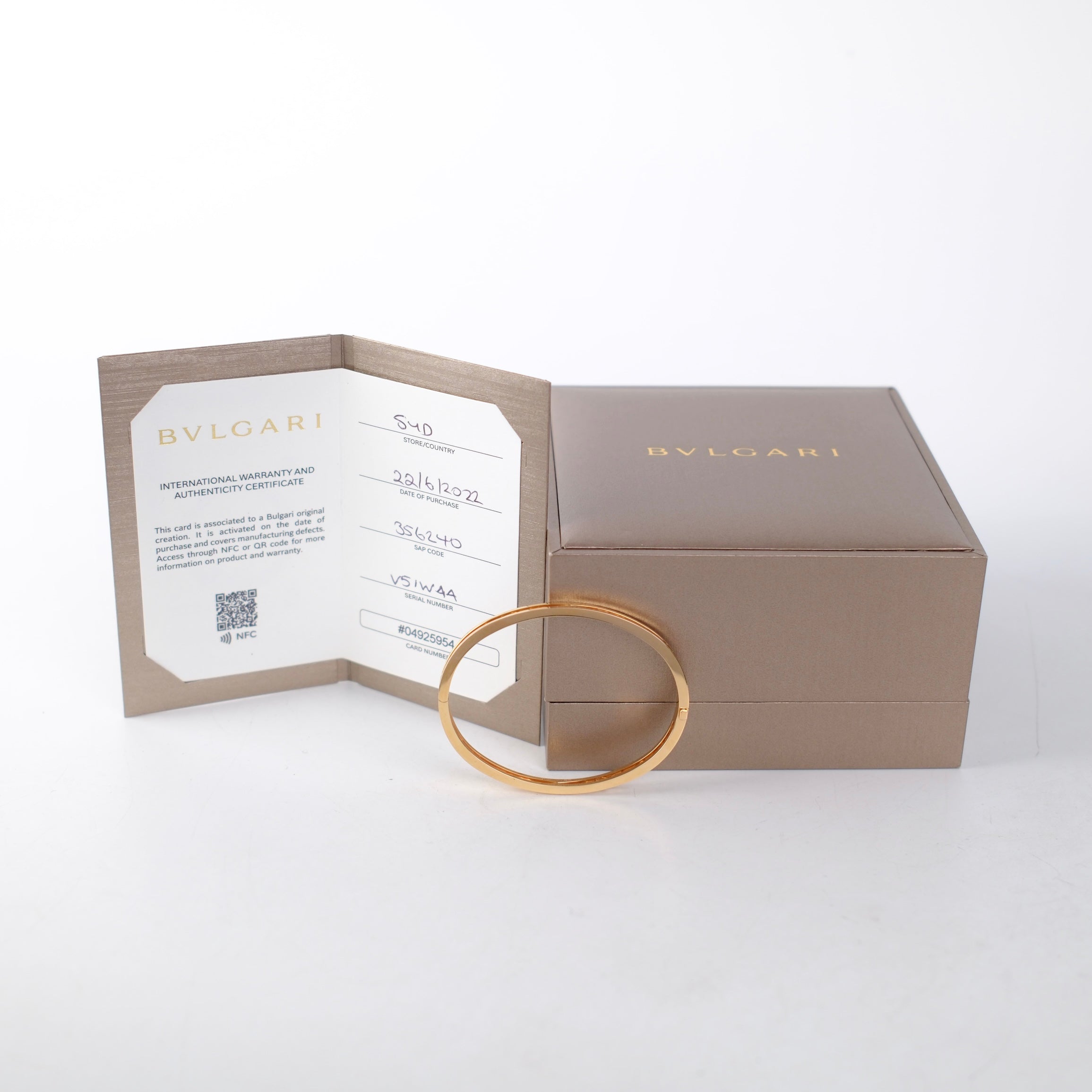 Bvlgari B Zero1 18K Gold Bracelet for Women - Size S/M - Luxury Italian Jewelry for Gifts, Anniversaries & Special Occasions