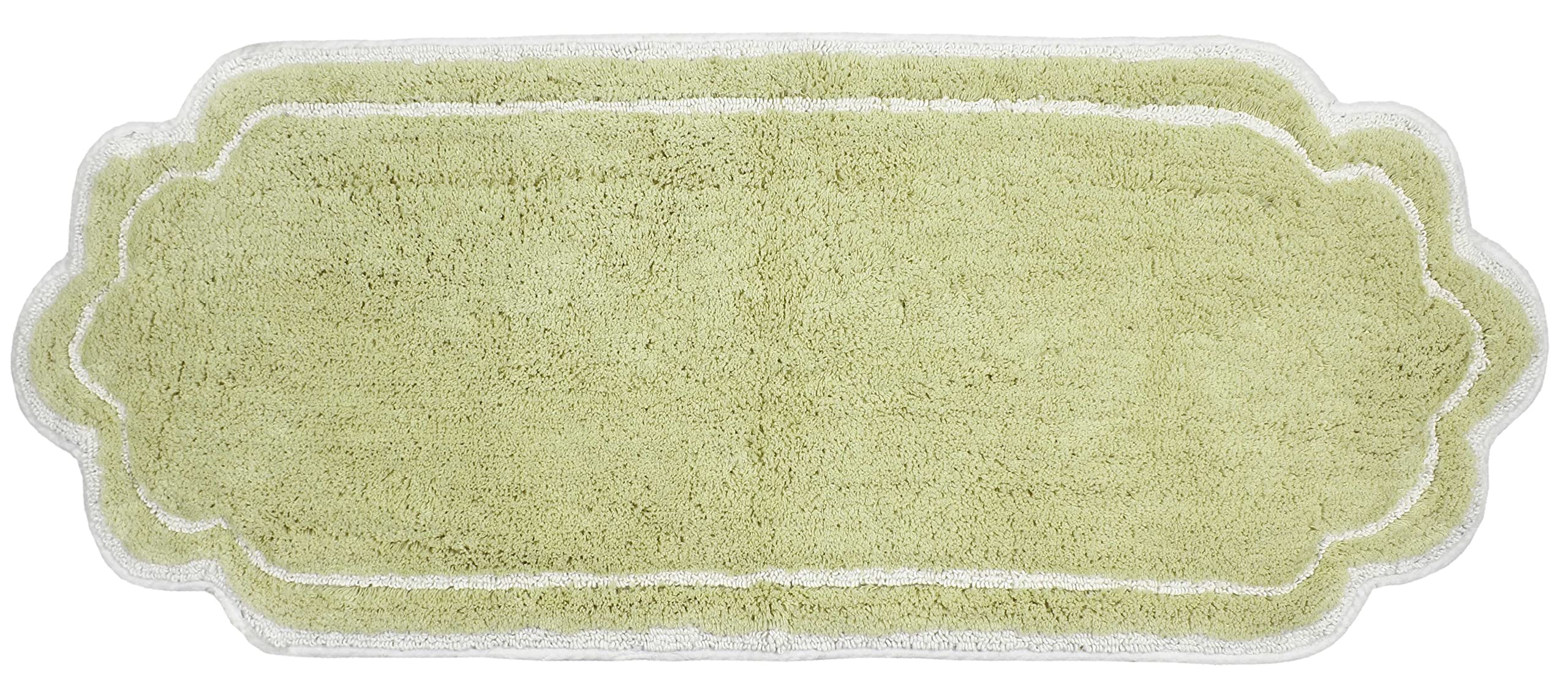 Home Weavers Allure Collection 100% Cotton Tufted Bathroom Rug - Soft, Absorbent & Non-Slip Bath Mat for Bathroom Floor - Machine Washable 21