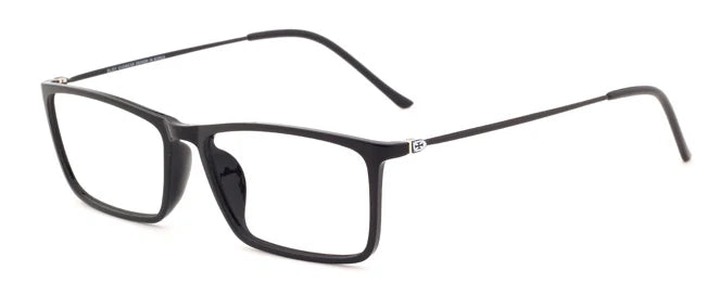 Brightzone Women's Full Rim Square Ultem Titanium Eyeglasses - Lightweight & Durable Frame for Work, Reading & Everyday Use - Style 71368