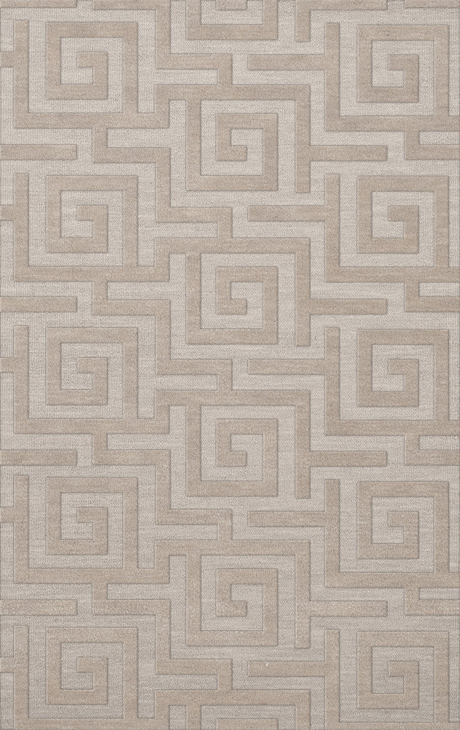 Dalyn Rugs Dover DV13 12' x 18' Area Rug in Putty - Soft Living Room Carpet for Home Decor, Bedroom & Office