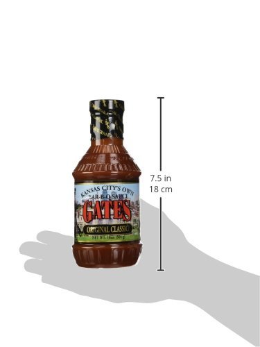 Gates Original Classic Bar-B-Q Sauce & Extra Hot - Variety 2 Pack | Authentic Kansas City BBQ Flavor | Perfect for Grilling, Smoking & Tailgating