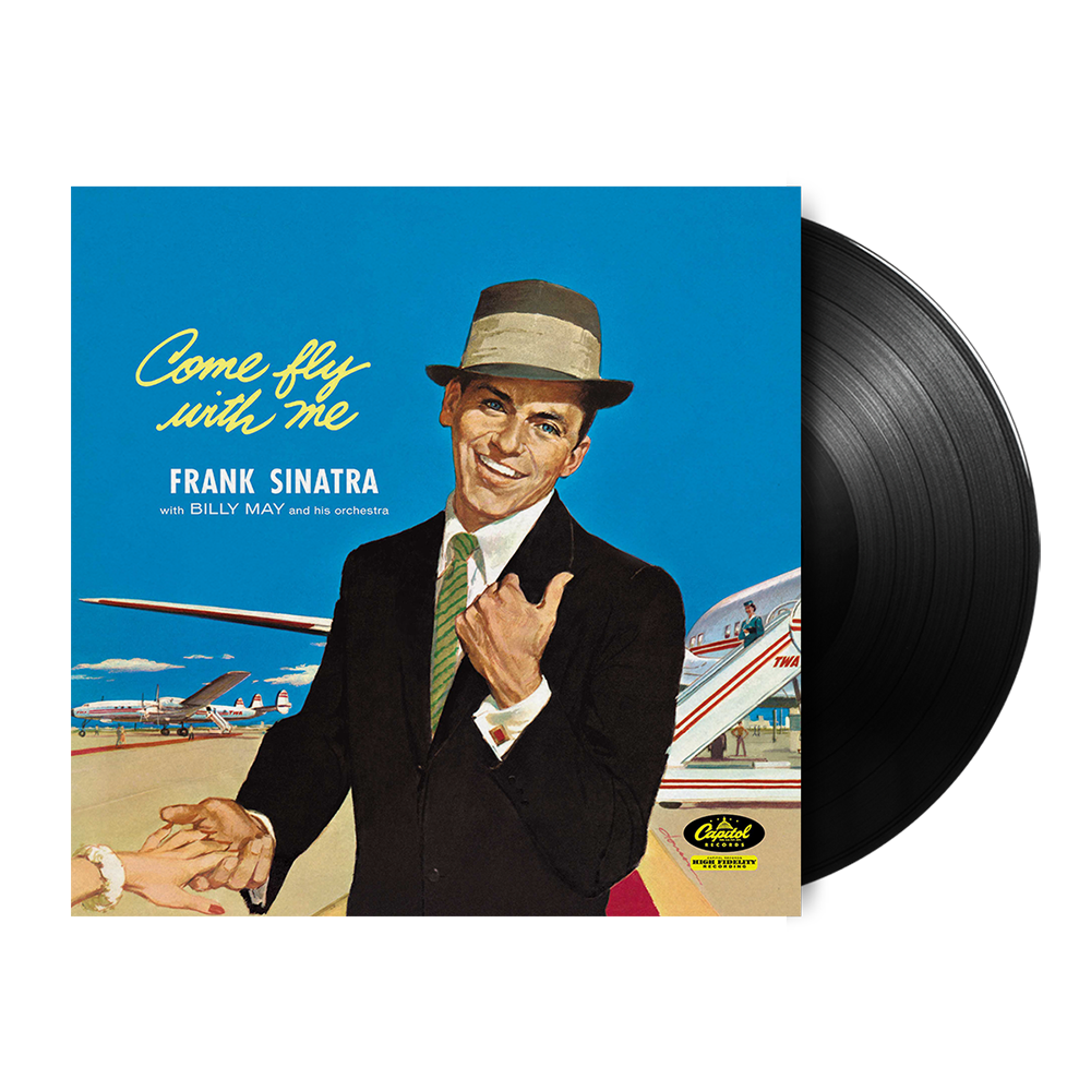 Come Fly With Me Vinyl LP - Classic Jazz Album by Frank Sinatra | Perfect for Music Lovers & Vintage Record Collectors | Great for Home Listening, Gifts & Jazz Enthusiasts