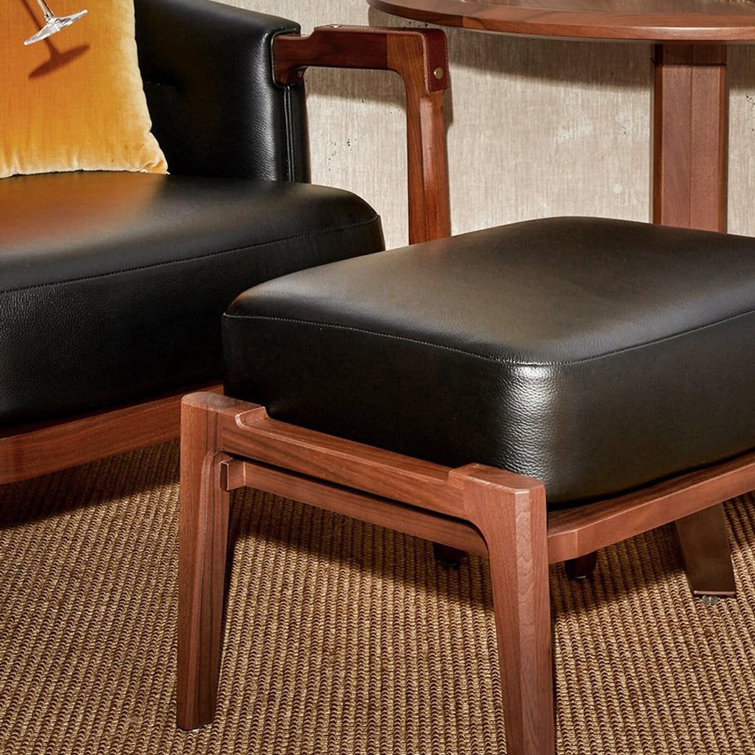 Brightliner Alva Ottoman by Stellar Works - Modern Storage Ottoman with Tufted Upholstery for Living Room, Bedroom & Office