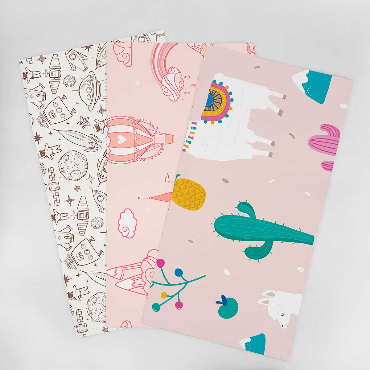 Kids Themed Wallpaper Samples - Designer Selection 001 for Nursery, Bedroom & Playroom Decor