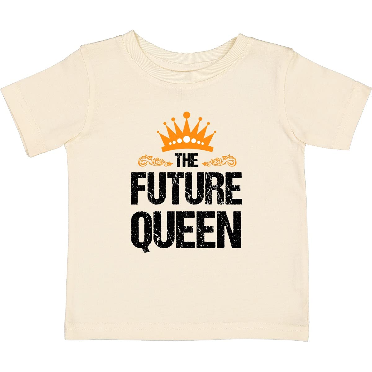 Inktastic The Future Queen of Feminism Baby T-Shirt - Cute Feminist Outfit for Toddlers - Perfect for Playdates, Parties & Everyday Wear