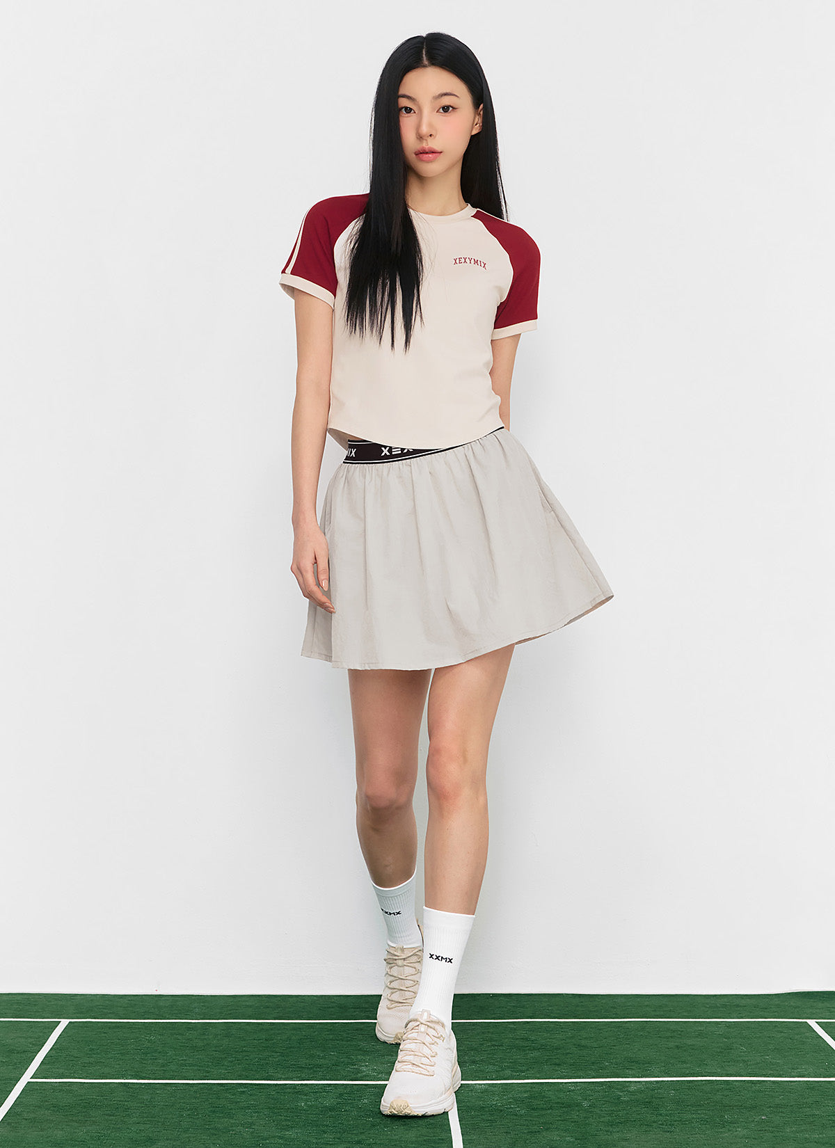 Lightweight Woven 2-in-1 Skirt for Women - Summer Beach Casual & Yoga Skirt with Built-in Shorts | Perfect for Travel, Workout, and Outdoor Activities