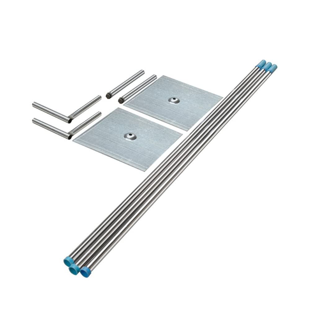 Heavy Duty 10x10ft Wedding Backdrop Stand Kit - Adjustable Telescopic Support Poles for Photography, Party, and Event Decor - Perfect for Weddings, Birthdays, and Photo Studios