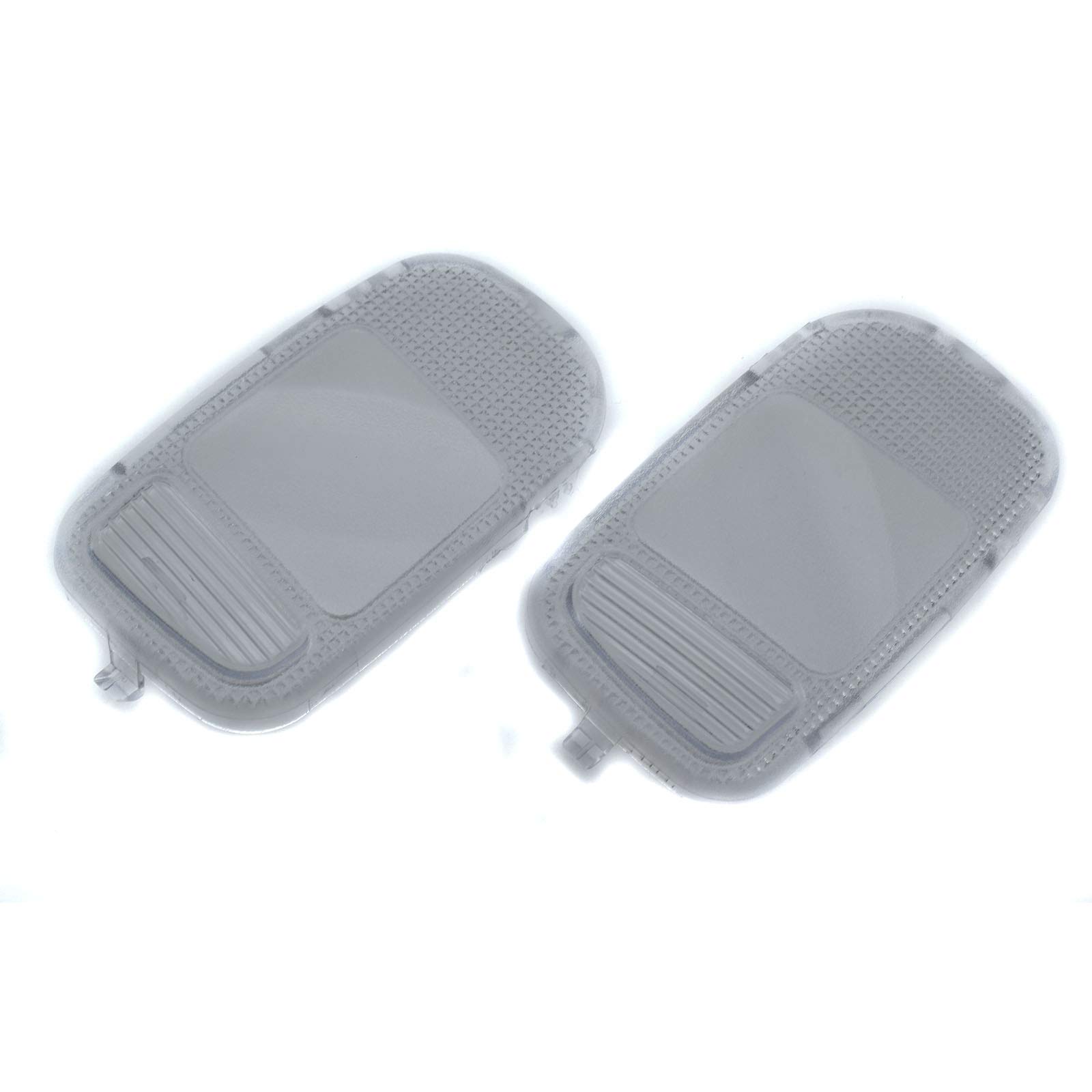 2002-2010 Dodge Ram Overhead Console Dome Map Reading Light Lamp Lens - LH & RH Pair (5183270AA, 5183271AA) - Replacement Interior Lighting for Dodge Ram Trucks - Perfect for Night Driving & Cab Illumination