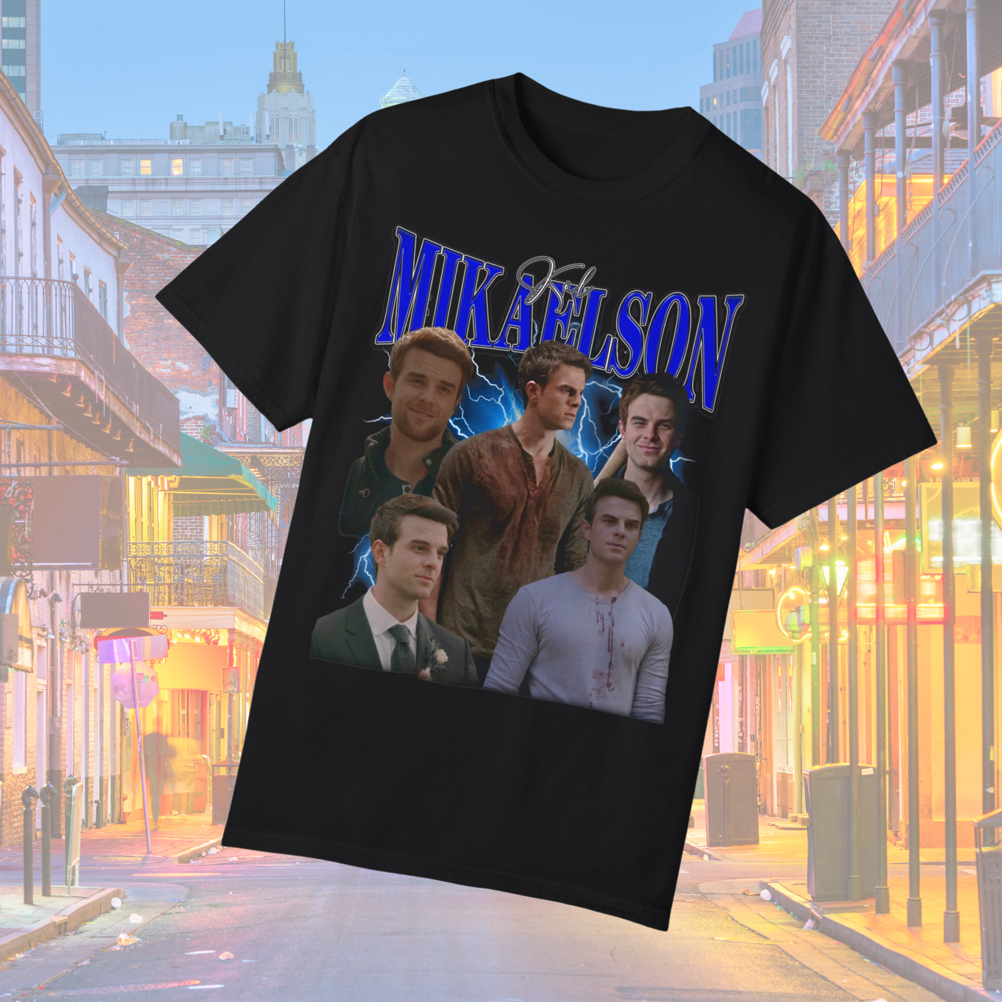 Kol Mikaelson 90s Vintage TV Show T-Shirt - Soft Cotton Tee for Fans of The Originals & Vampire Diaries - Perfect for Cosplay, Conventions, and 90s Theme Parties