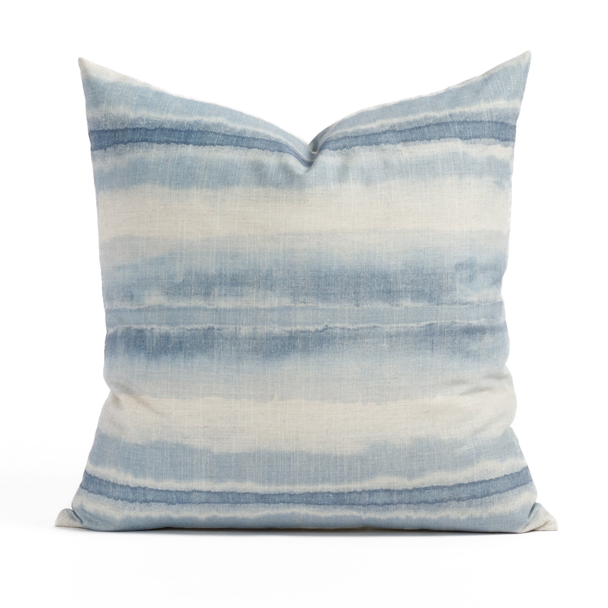 Ibiza 20x20 Decorative Throw Pillow Cover - Ocean Blue Coastal Design for Sofa, Bed & Home Decor