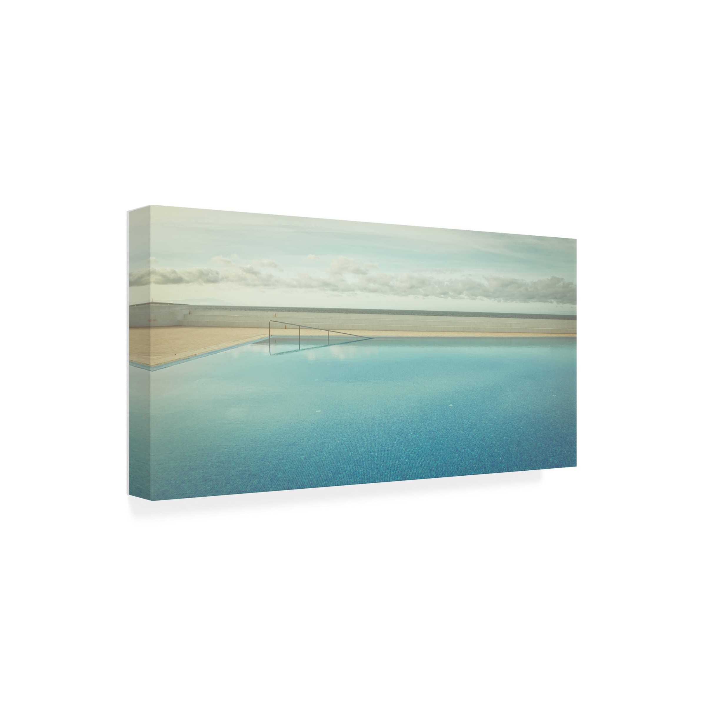 Robert Steinkopff 'Pool' Canvas Art Print - Modern Wall Decor for Living Room, Bedroom & Office - Trademark Fine Art Collection
