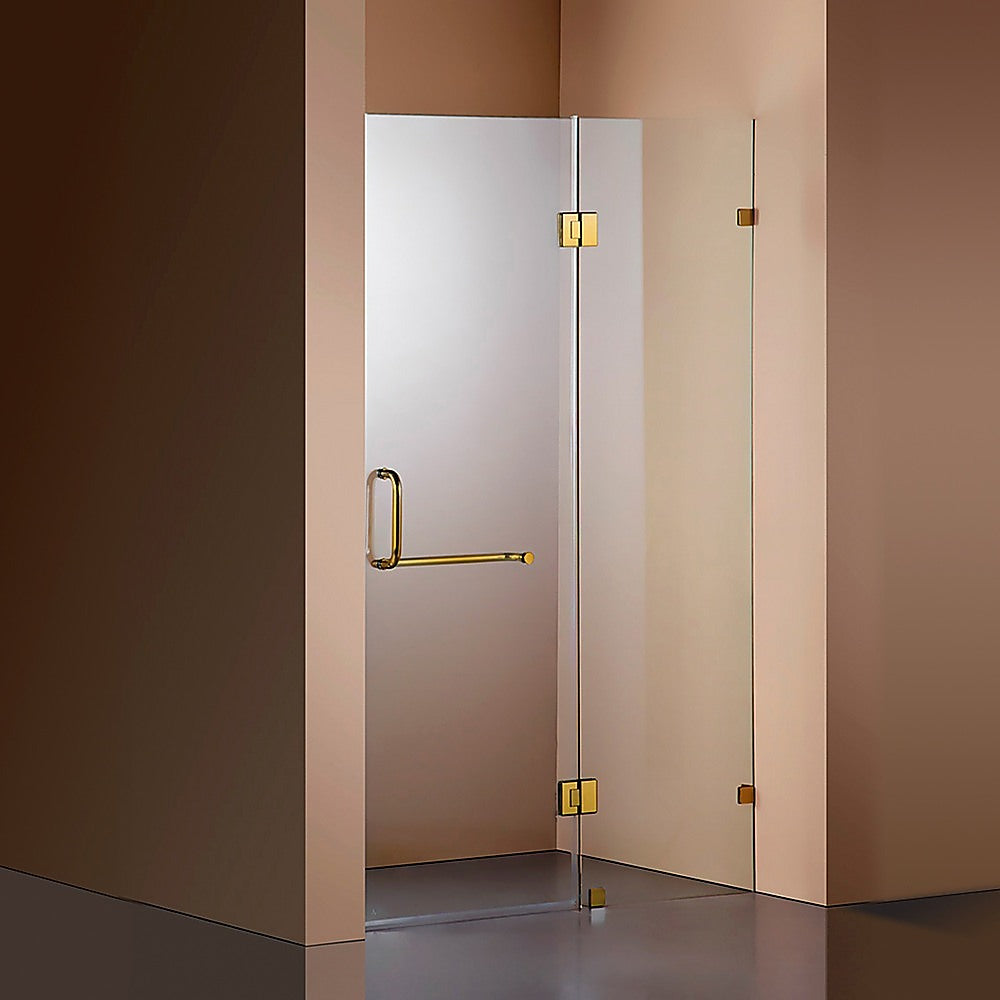 10mm Frameless Shower Screen 120x200cm Wall to Wall Bathroom Glass Enclosure - Perfect for Modern Walk-in Showers and Spa-Like Bathroom Upgrades