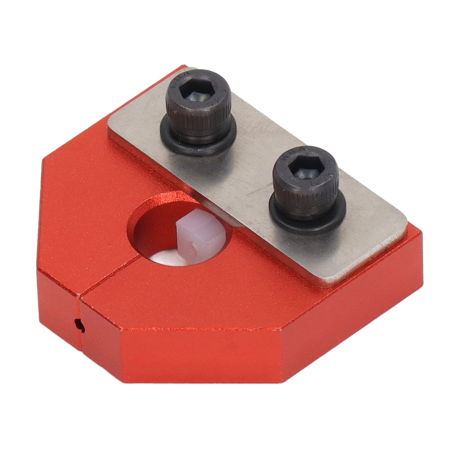High-Quality Aluminum Alloy Filament Welding Connectors - Wide Compatibility with Filament Welders, Standard Design for PLA (Red) - Perfect for 3D Printing Repairs & DIY Projects