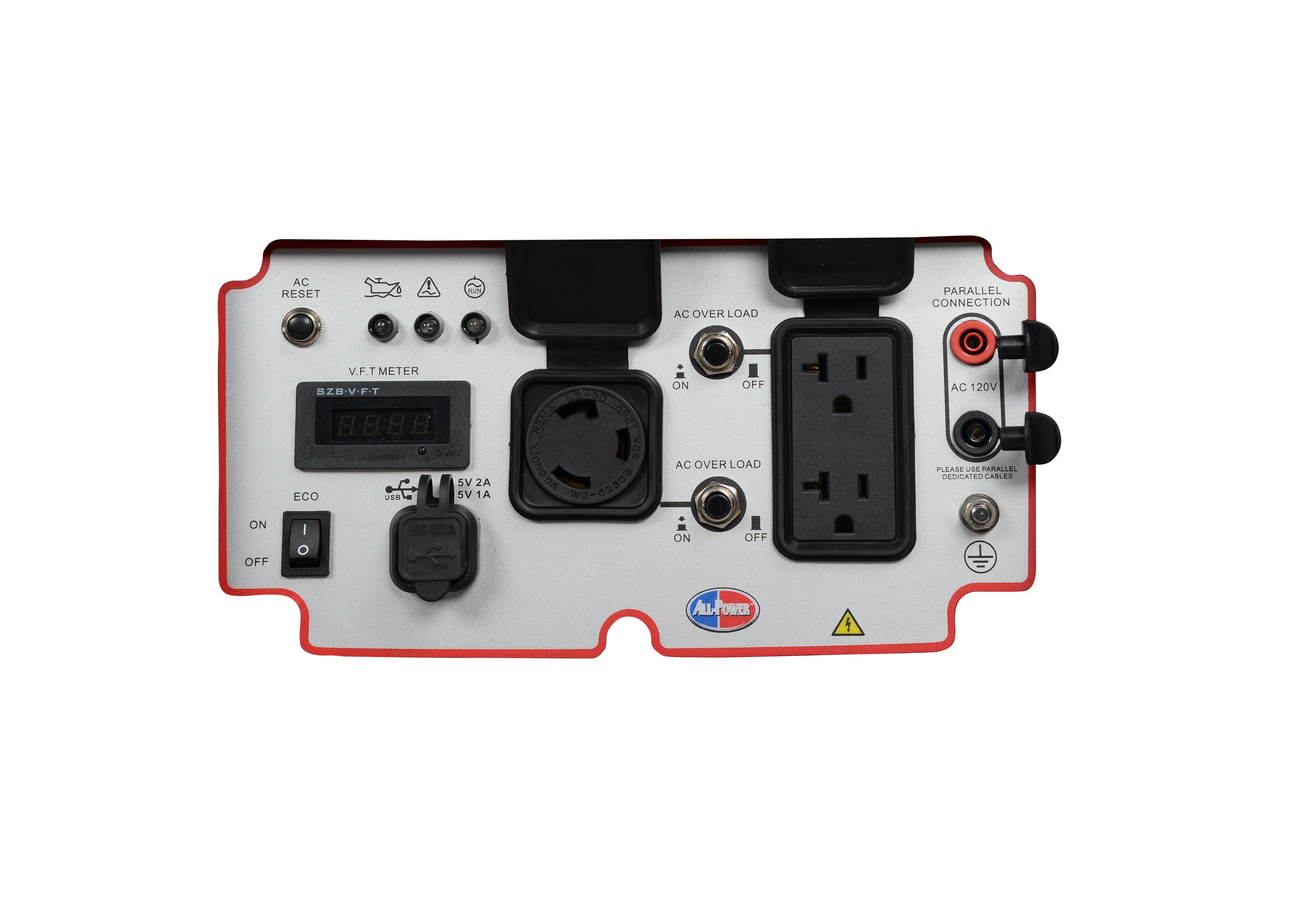 All Power America APG3500IS 3500W/4300W Portable Inverter Generator with Recoil Start - Perfect for Camping, RV Trips & Emergency Power Backup
