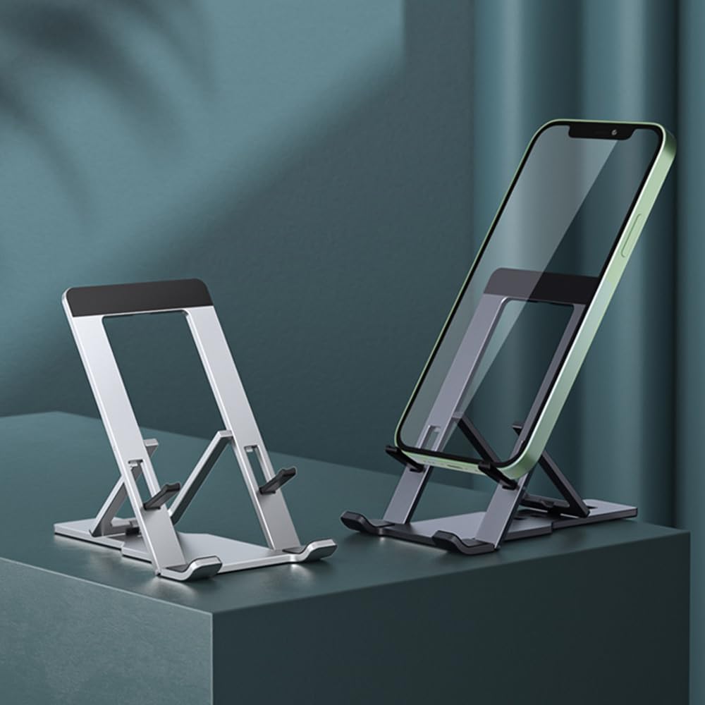 Foldable Phone Stand for All Mobile Phones & Tablets - Perfect for Desk & Travel Use