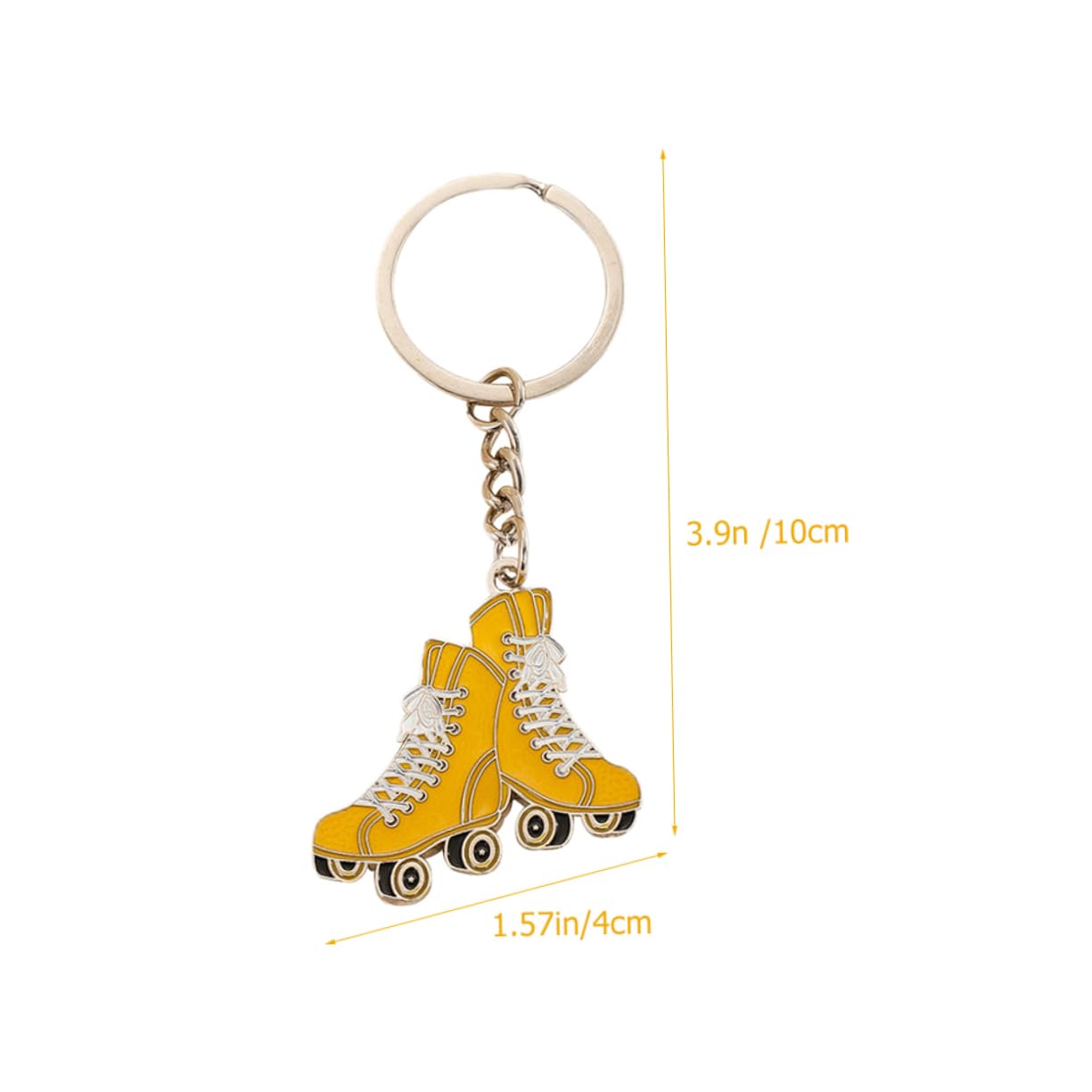 FOYTOKI Cute Skates & Shoe Keychain Set - Fashion Keyring Pendant for Bags, Backpacks, Keys & Gifts - Perfect for Everyday Use, School, Office & Travel Accessories