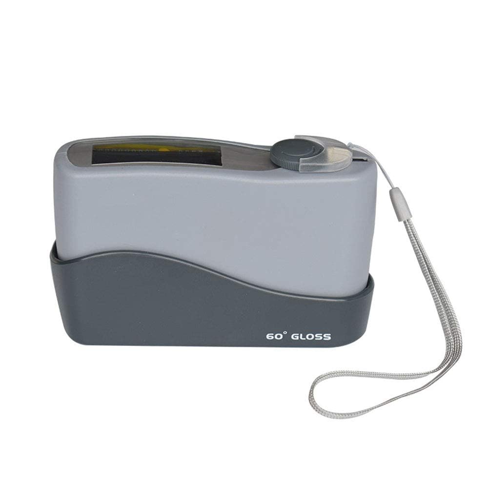 60 Degree Gloss Meter for Paints, Marble, Granite & Plastic - 0.0-199.9GU Range, 0.1GU Resolution | Surface Gloss Tester for Quality Control in Manufacturing & Construction