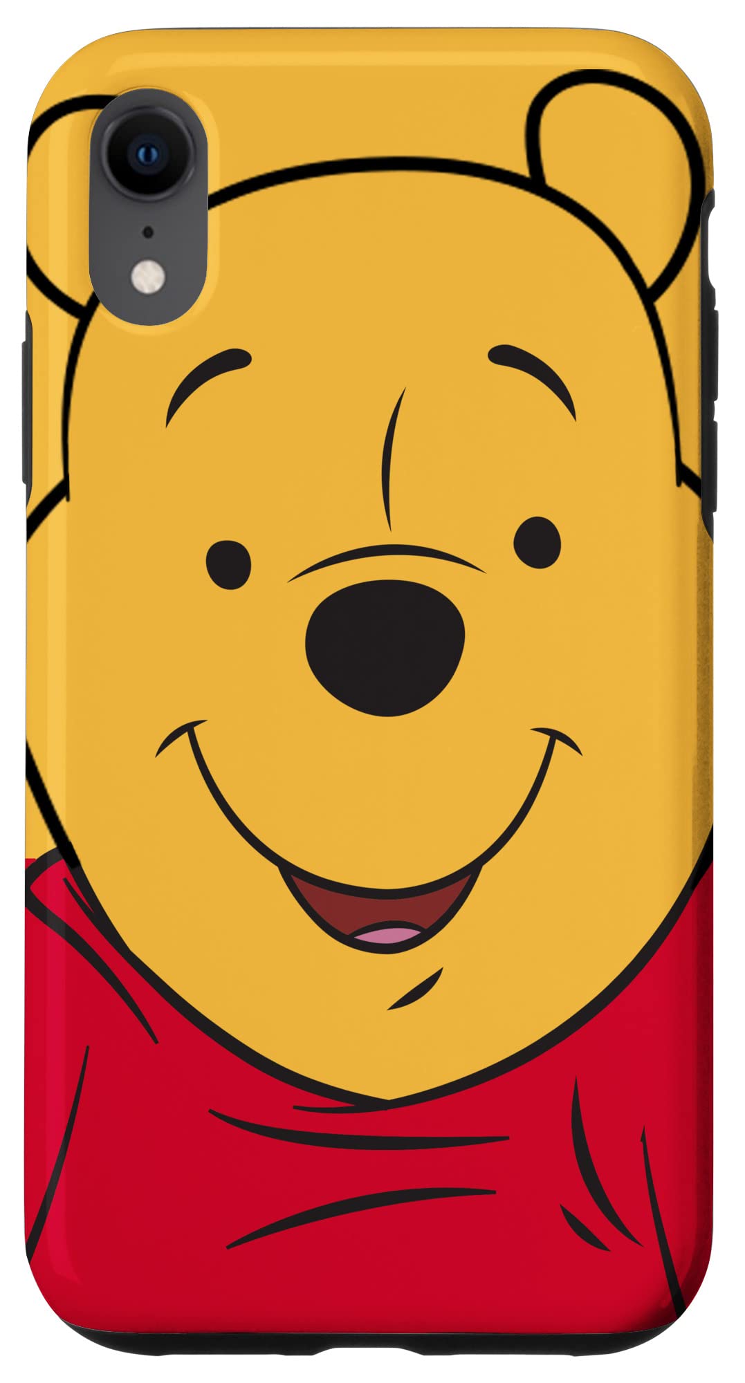 iPhone XR Disney Winnie the Pooh Bear Yellow Protective Phone Case - Cute Cartoon Design for Girls & Kids - Perfect for School, Travel & Everyday Use