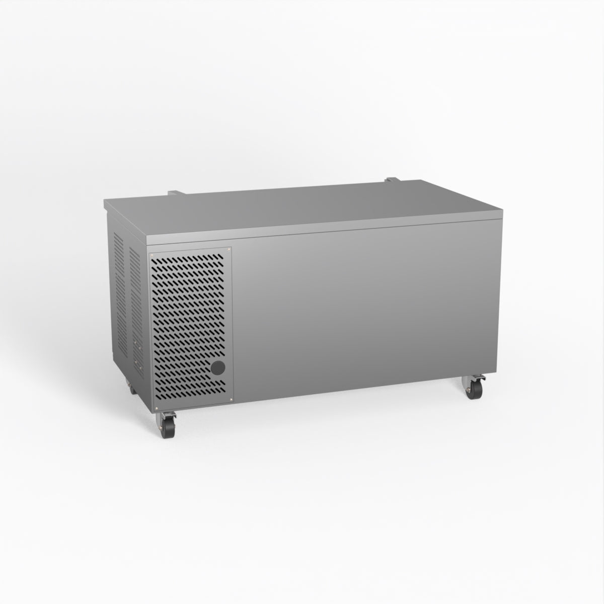 Commercial Under Counter Refrigerator - 2 Door Stainless Steel Worktop Fridge, 800mm Depth - Ideal for Restaurants, Cafes, and Commercial Kitchens