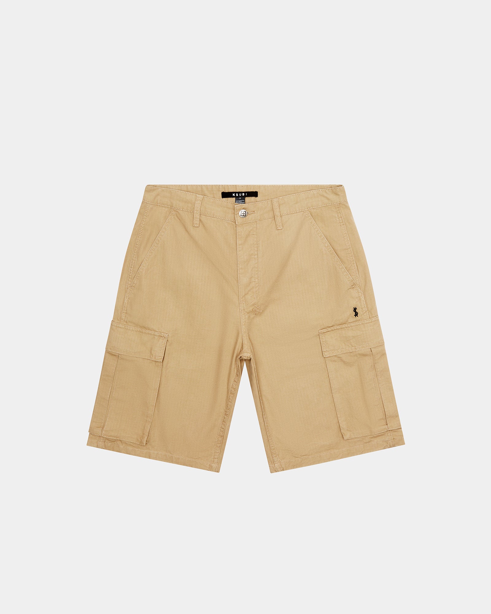 Fugitive Cargo Shorts for Men - Dark Tan Workwear & Outdoor Adventure Pants - Durable & Comfortable for Hiking, Camping, and Casual Wear