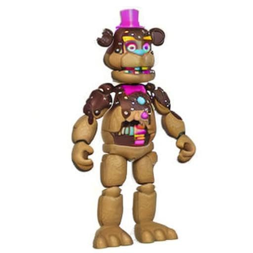 Funko Five Nights at Freddy's (FNAF) Chocolate Action Figure Set - Bonnie, Chica & Freddy Collectible Toys | Perfect for Horror Game Fans, Birthday Gifts & Display Collection