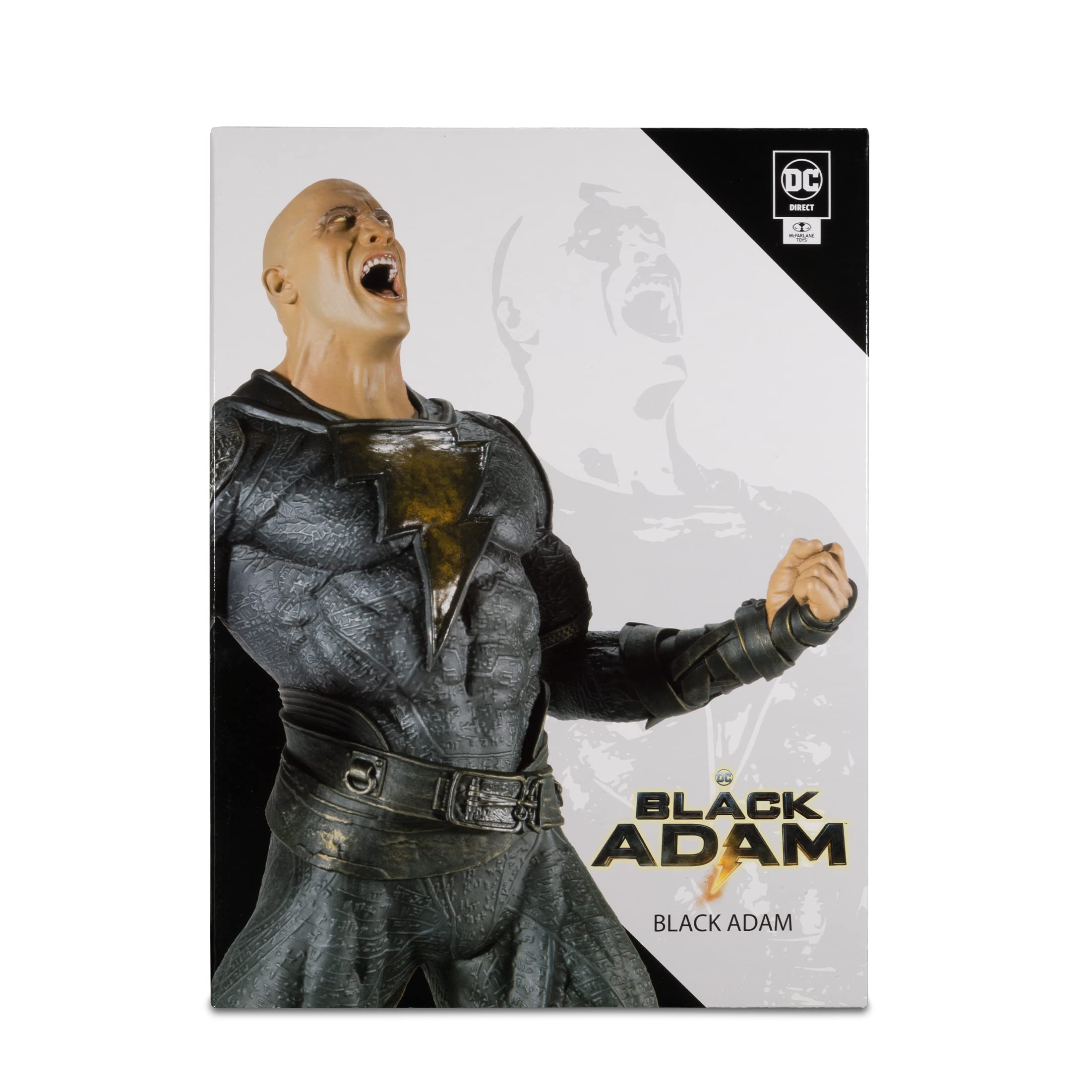 McFarlane Toys DC Direct Black Adam Movie Resin Statue - Premium Collectible Figure for DC Fans, Home Display & Gift Ideas