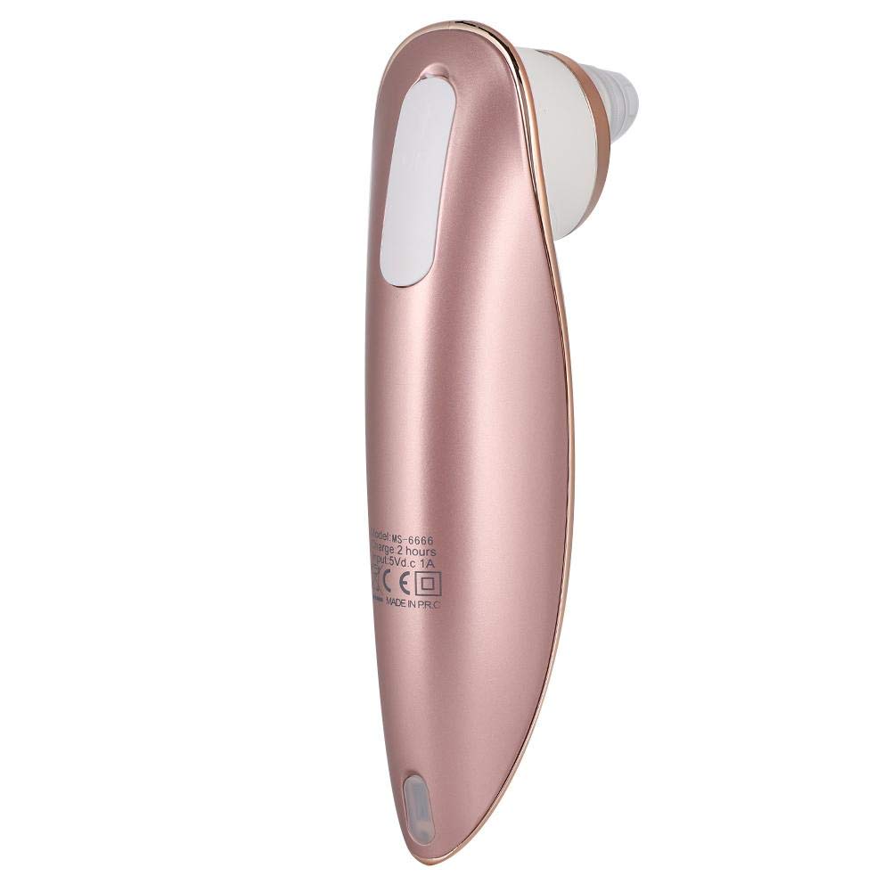 Electric Blackhead Remover Vacuum - 3-in-1 Suction Head Kit for Deep Facial Cleansing & Blackhead Removal (Gold) | Perfect for Daily Skincare Routine & Spa Treatments