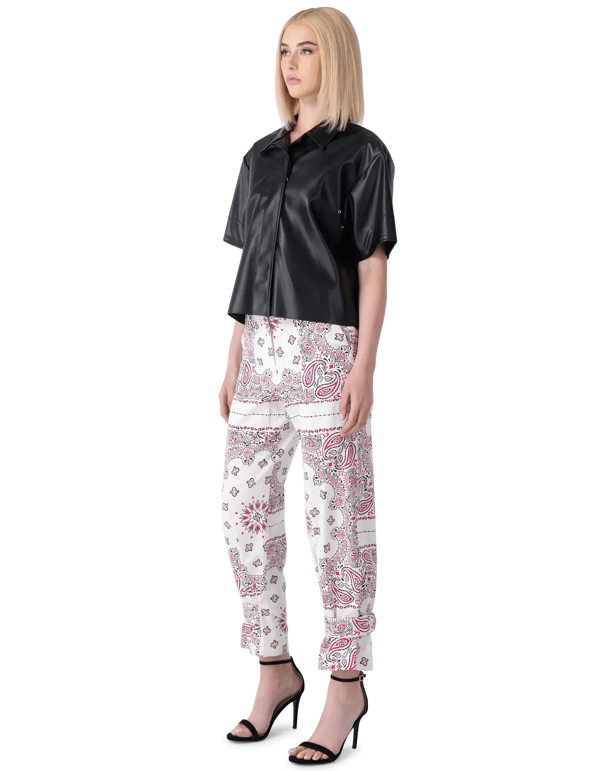 Stylish Bandana Print Pants for Women - Trendy Floral Cotton Lounge Pants - Perfect for Yoga, Home Wear & Casual Outfits