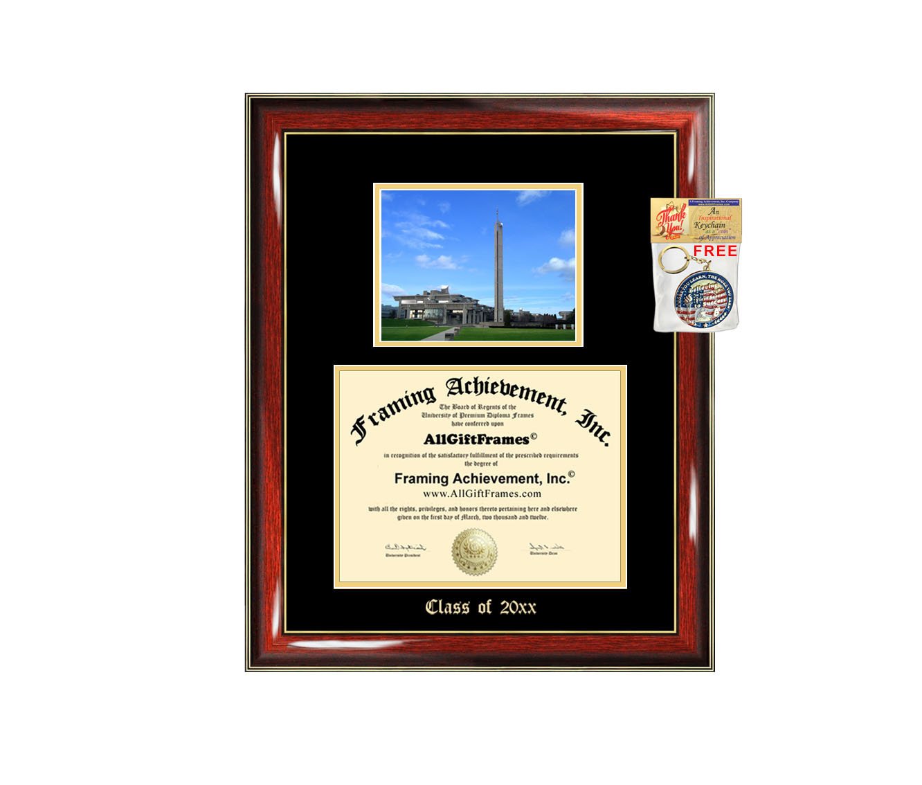 UMass Dartmouth Diploma Frame - Premium University of Massachusetts Graduation Display for Bachelor's, Master's, MBA, PhD Degrees - Perfect Graduation Gift & Office Decor for Alumni