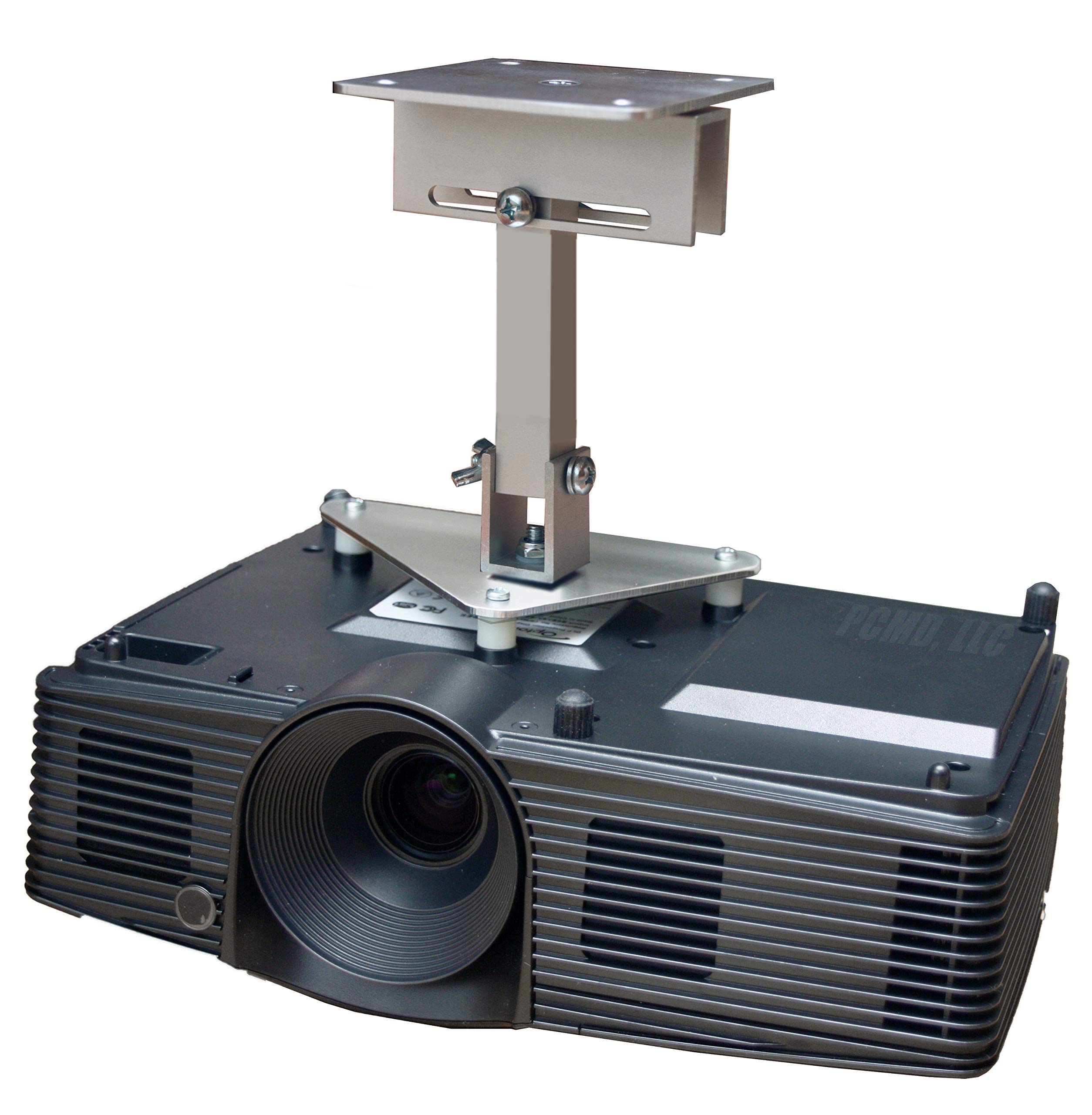 Sharp PG-D3750W D4010X D40W3D D45X3D D50X3D Projector Ceiling Mount with 8-Inch Extension & Lateral Shift - Universal Compatible Mounting Bracket for Home Theater, Classroom, and Office Presentations