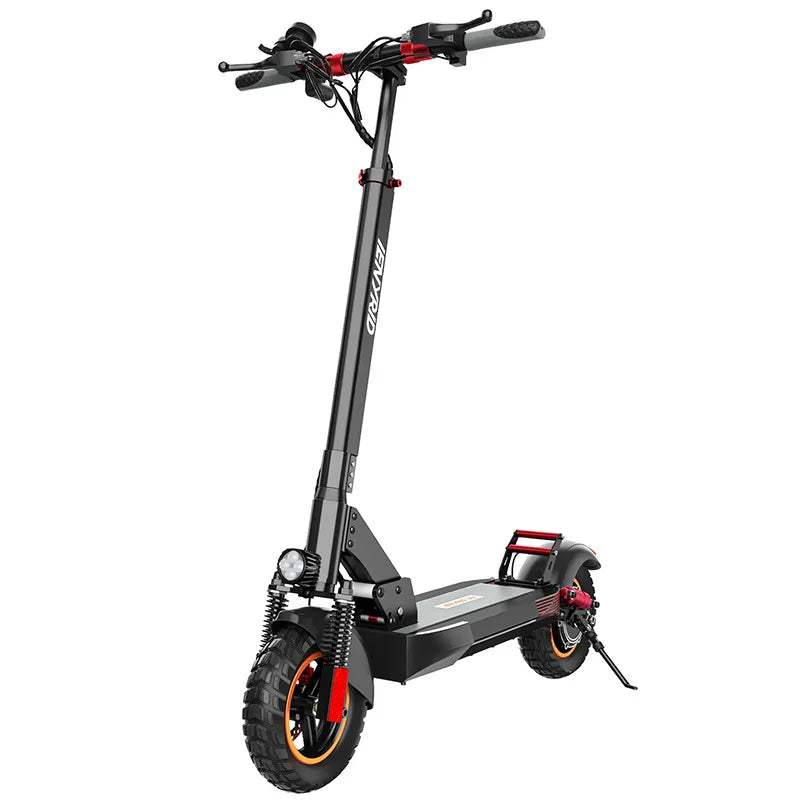 Premium Double Shock Absorber Scooter for Adults - All-Terrain Electric Kick Scooter with 8.5