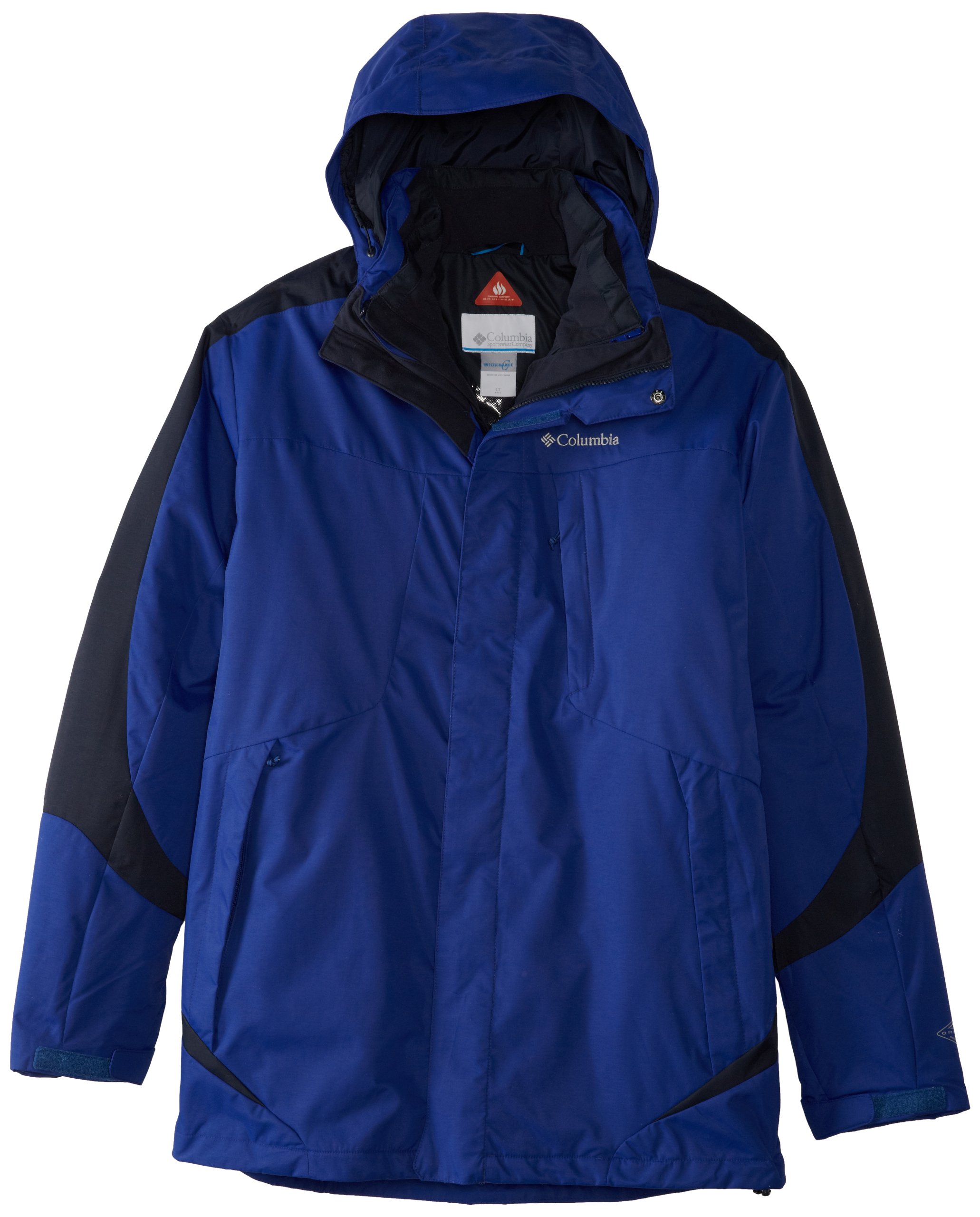 Columbia Men's Whirlibird III Interchangeable Ski Jacket - Waterproof, Windproof Winter Coat for Snowboarding & Outdoor Activities (Big & Tall Size)