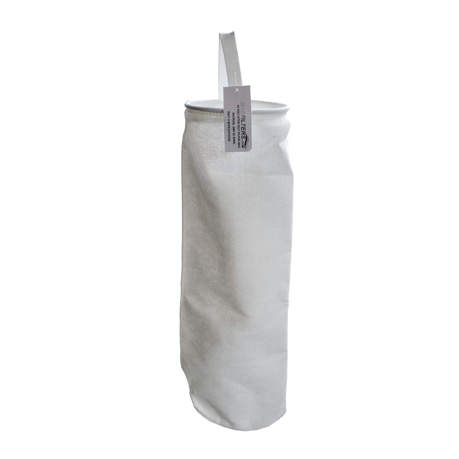 50 Pack - 25 Micron Liquid Filter Bags #2 (7-1/16