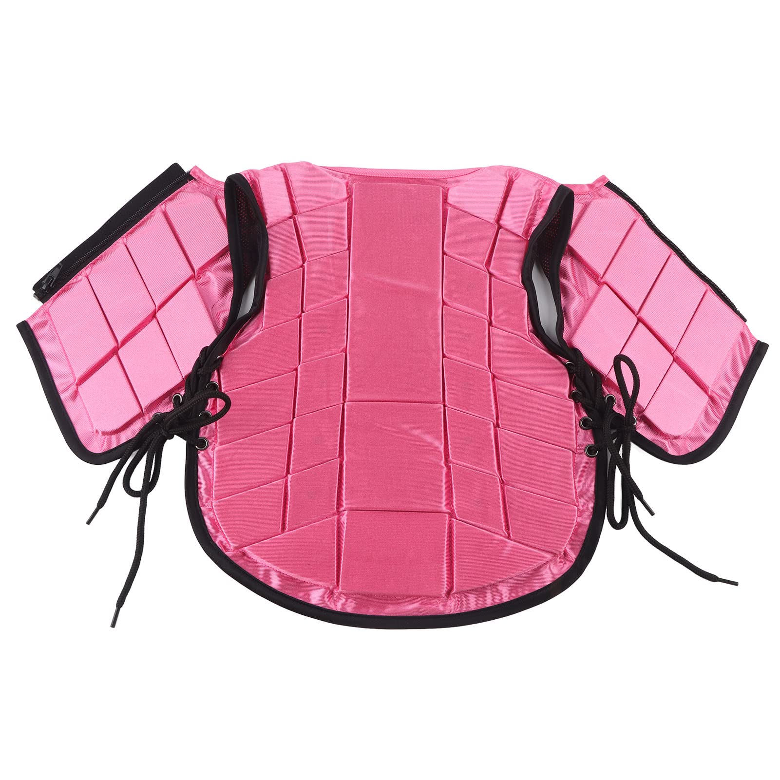 Kids Equestrian Safety Vest - Foam Padded Horse Riding Protective Gear for Girls (Pink) | Ideal for Horseback Riding Lessons, Equestrian Training & Outdoor Activities