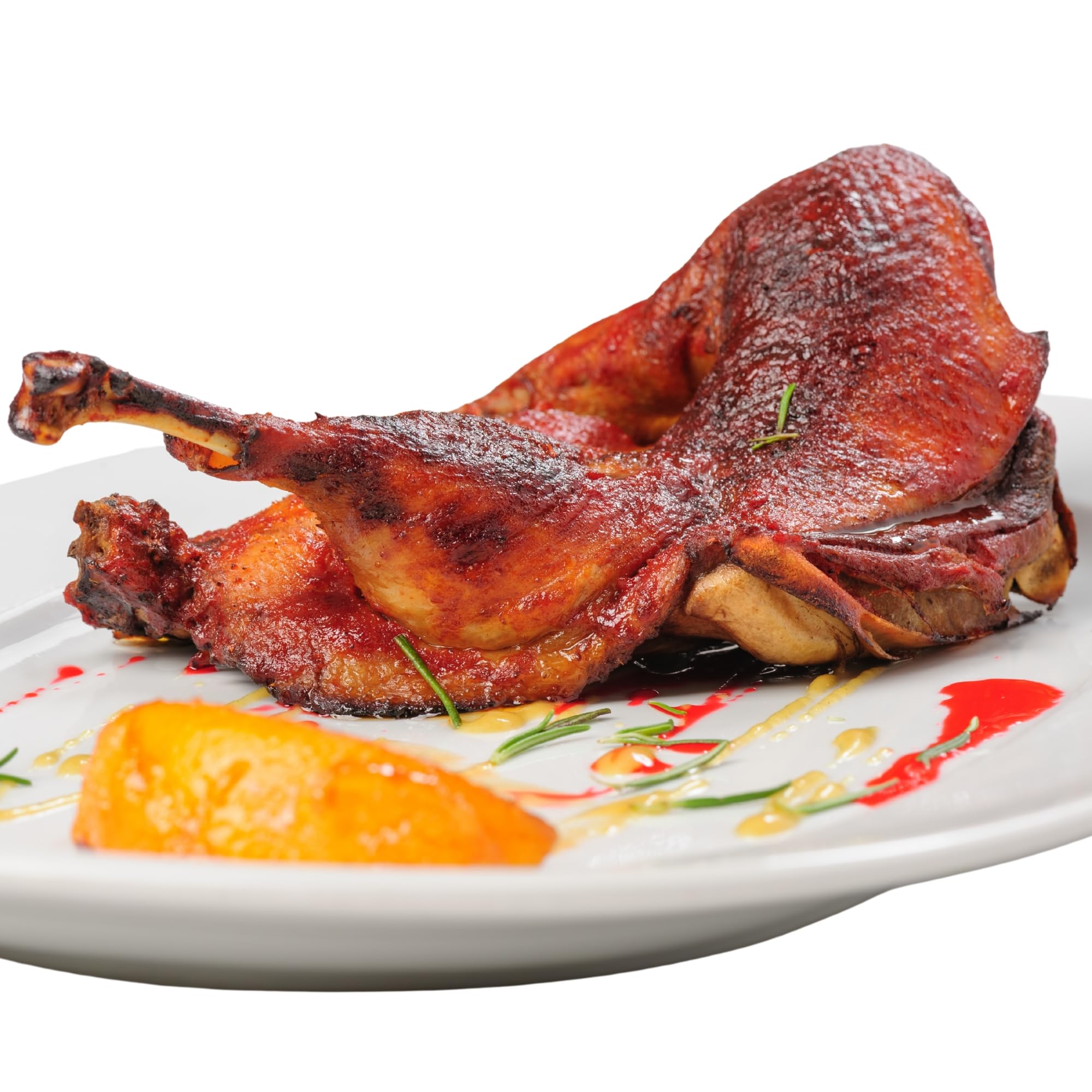 Premium Fully Cooked Roasted Half Duck (6-12/14oz Portions) - Gourmet Duck Meat for Fine Dining & Home Cooking - Perfect for Holiday Meals, Asian Cuisine & Gourmet Recipes